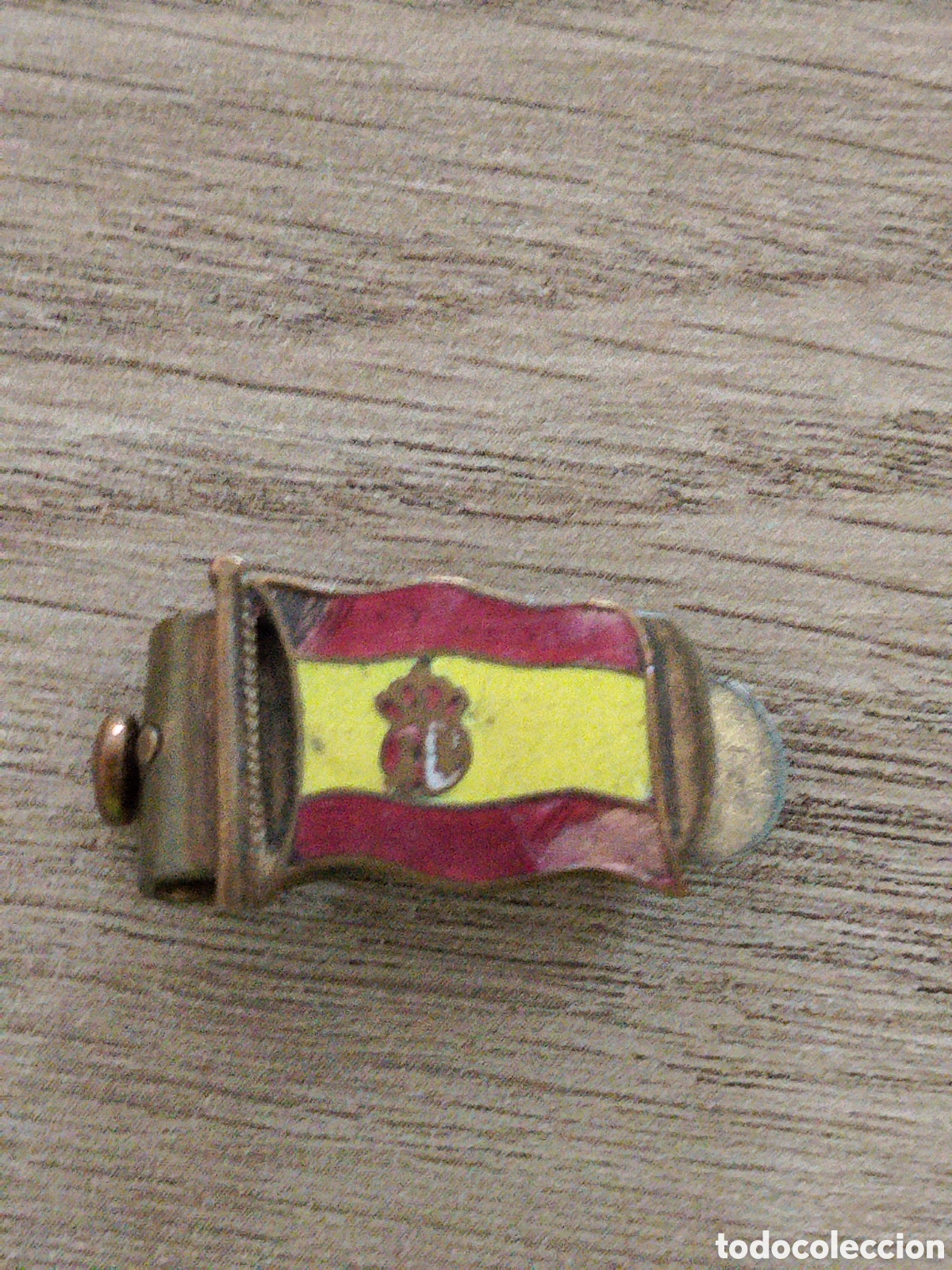 Militaria: Insignia militar Alfonso XIII. Bandera de espa&ntilde;a.borbones.militar.ejercito espa&ntilde;ol.guerra de marruec