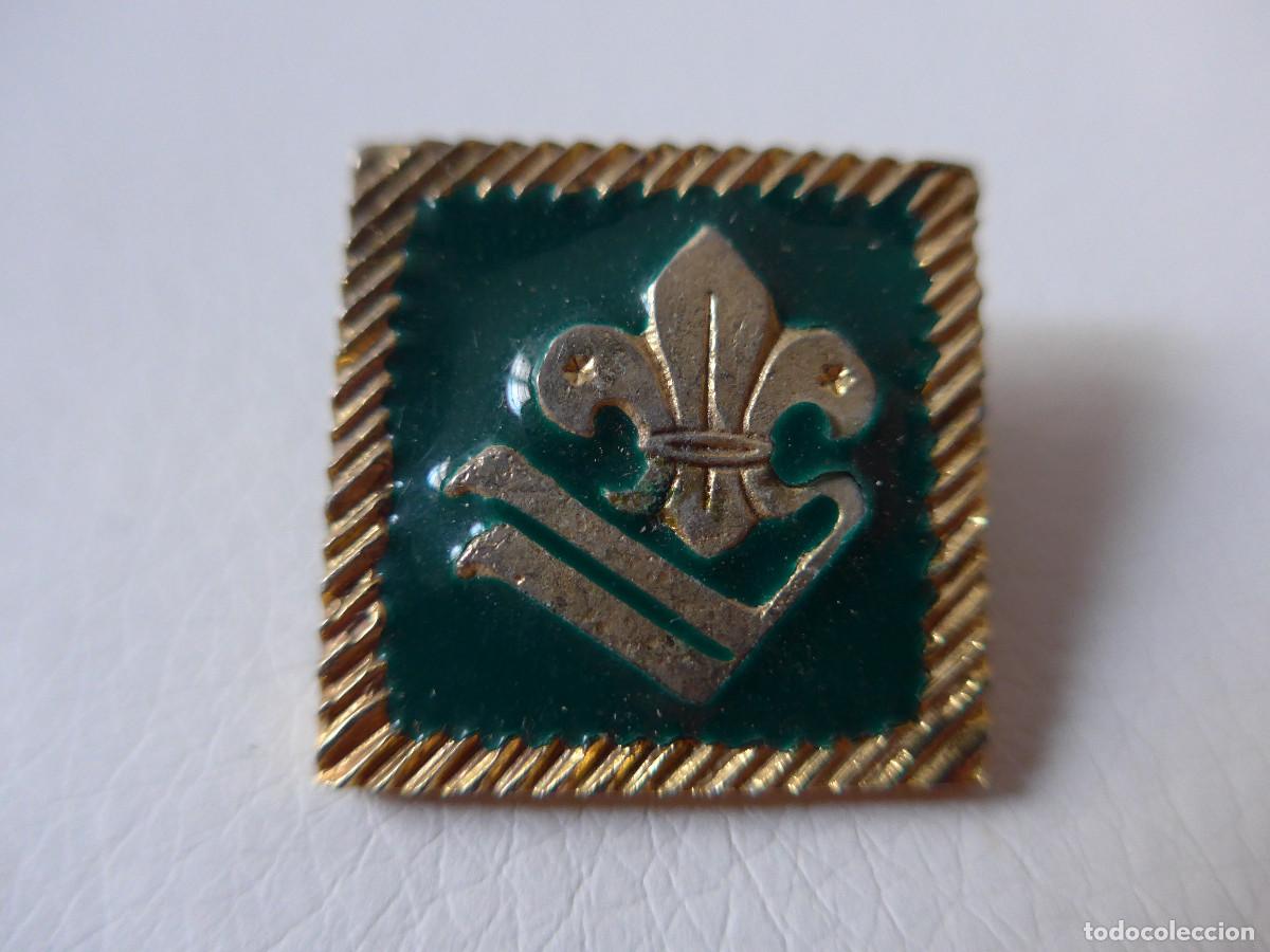 Militaria: PIN INSIGNIA DE BOY SCOUT ESCULTISMO FLOR DE LIS
