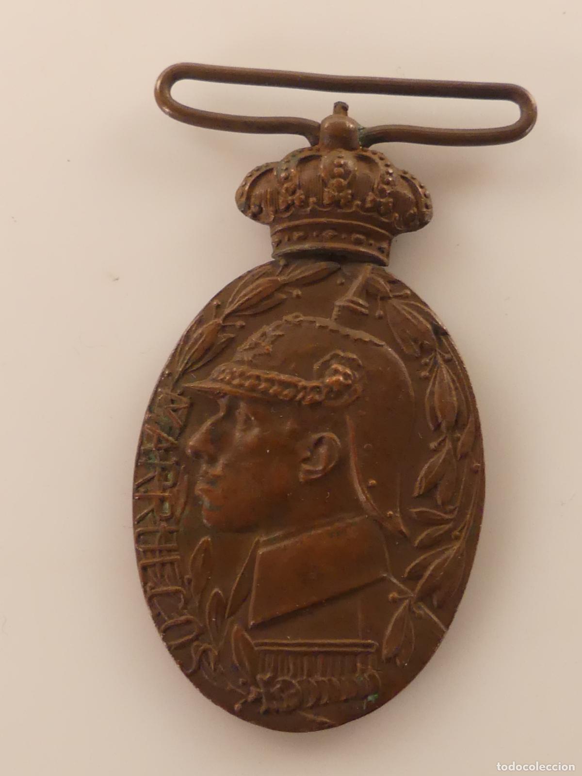 Militaria: MEDALLA MILITAR, REINADO DE DON ALFONSO XIII, AL M&Eacute;RITO MILITAR, MARRUECOS