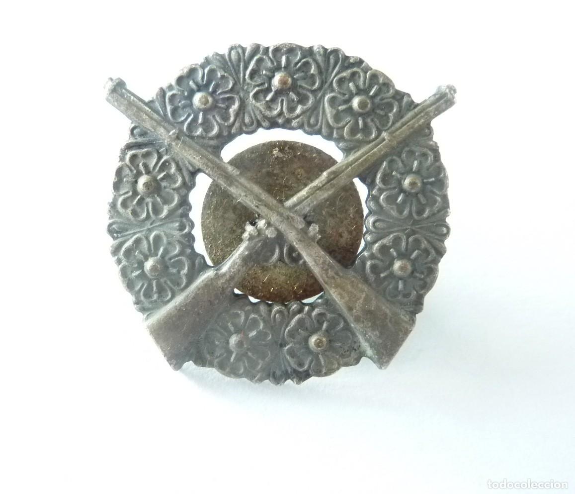 Militaria: Finlandia: Antiguo emblema tirador excelente / selecto - Distintivo experto tiro. II clase