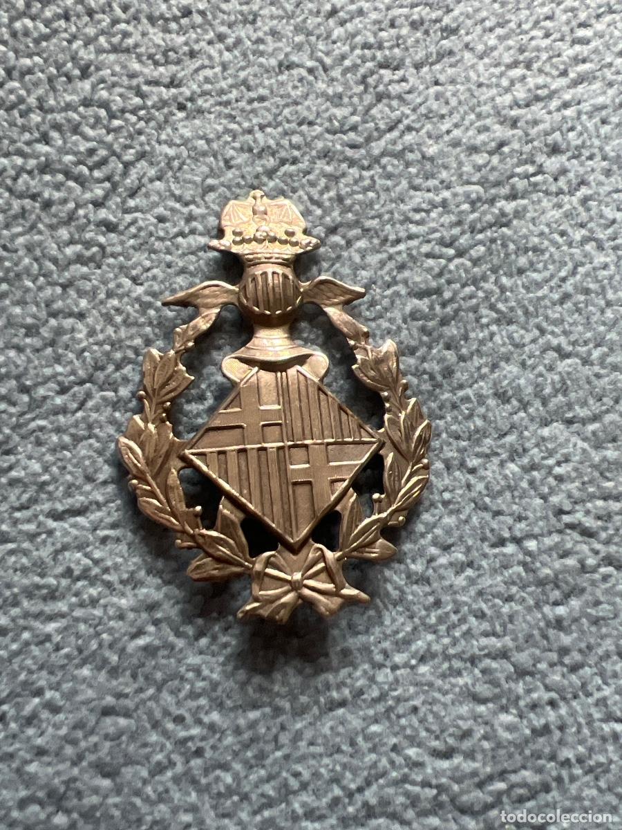 Militaria: Insignia Metallica Sereno Barcelona