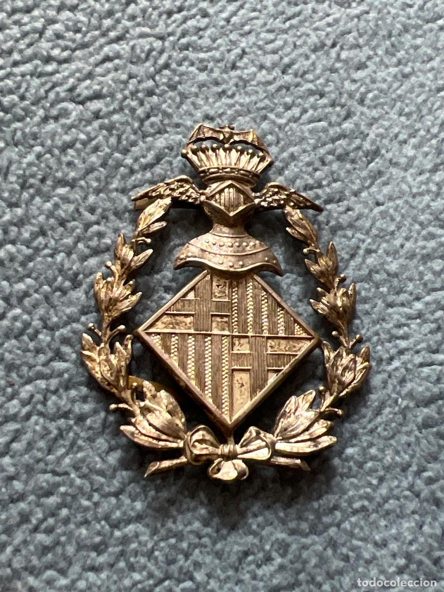 Militaria: Insignia Metallica Sereno Barcelona
