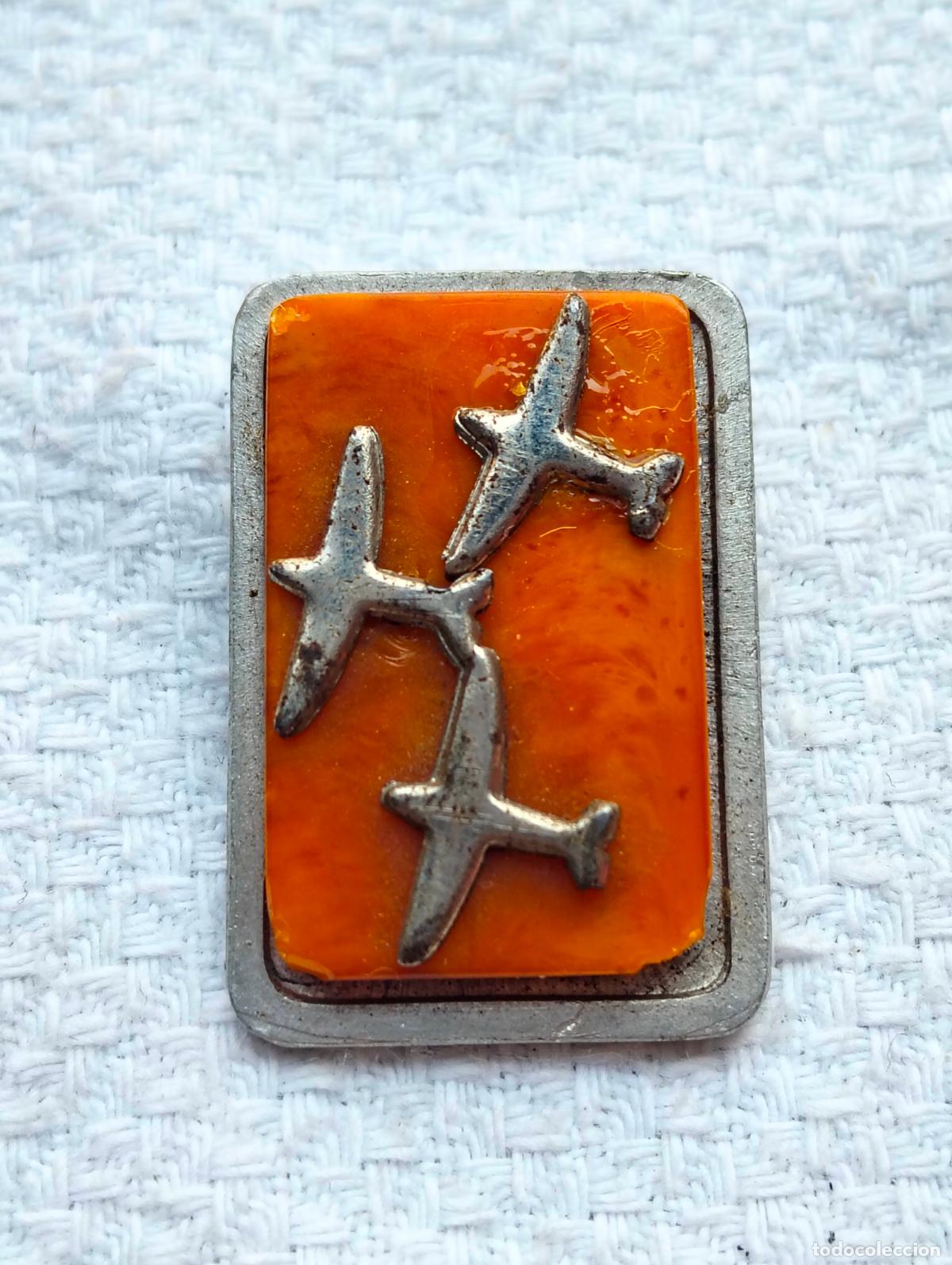 Militaria: Broche insignia militar aviones avionetas alemana alemania deutschland pin antiguo