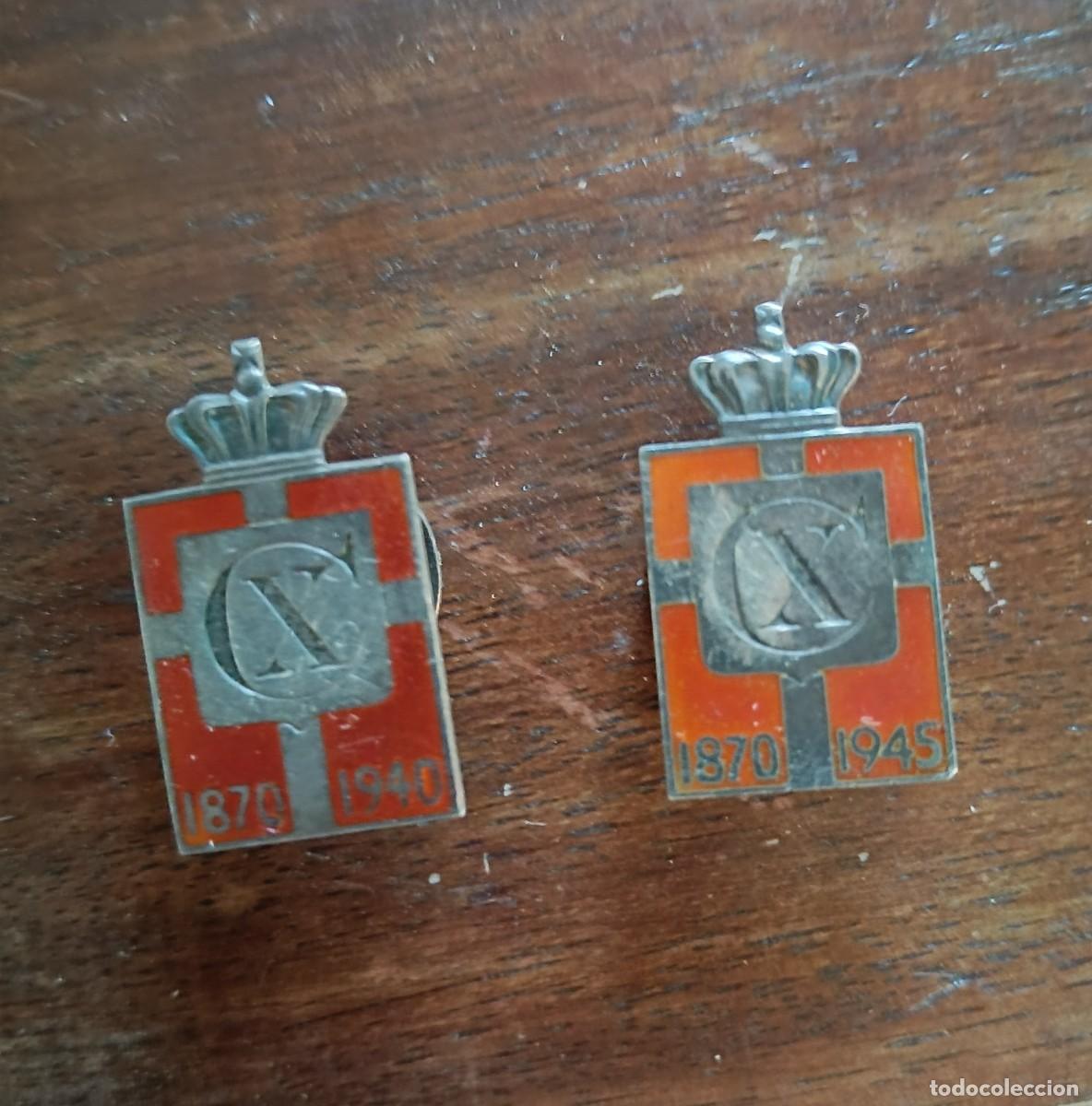 Militaria: Insignias conmemora el aniversario y cumplea&ntilde;os del rey Cristian X de Dinamarca