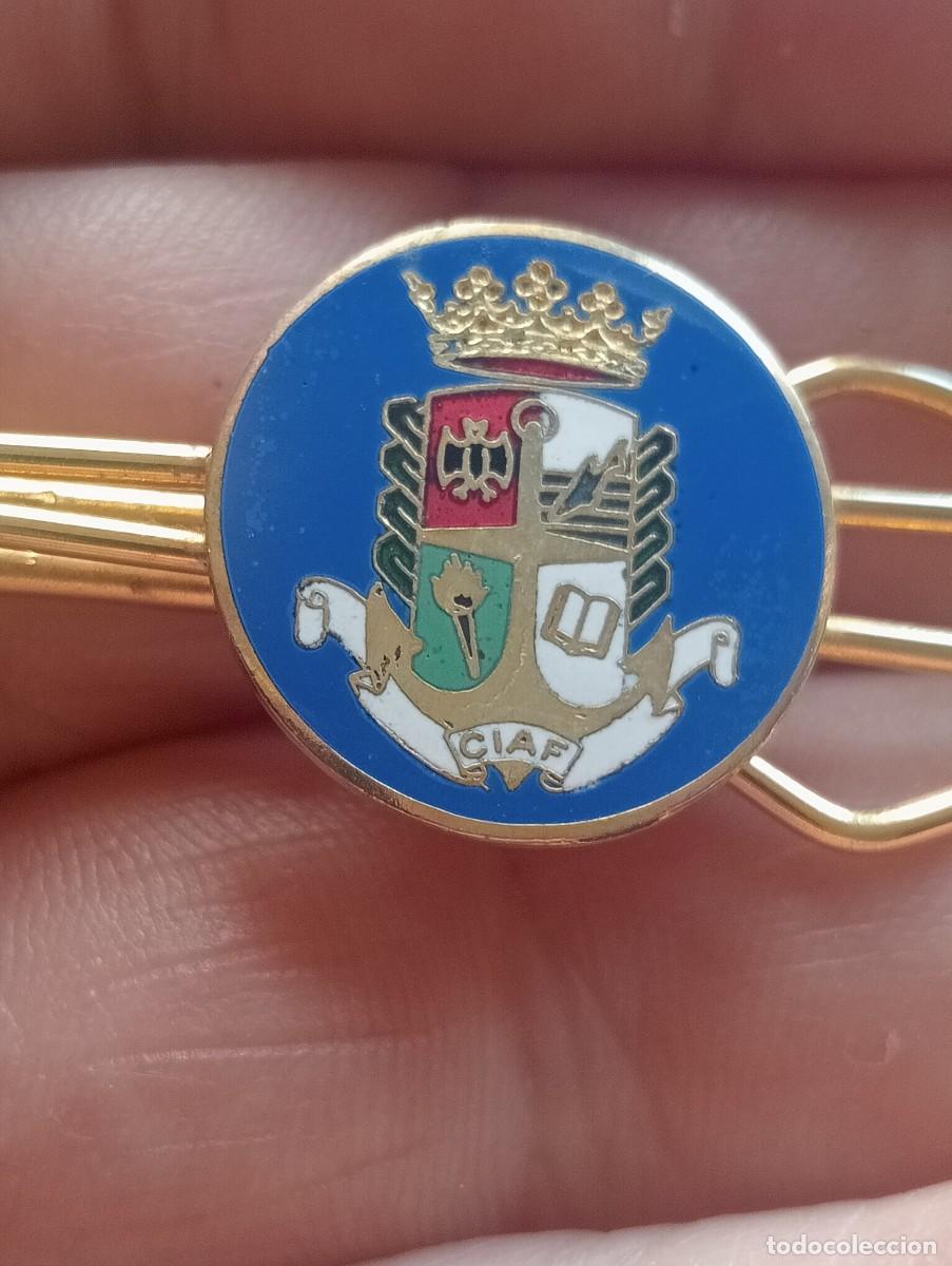 Militaria: PISACORBATAS CIAF CENTRO INSTRUCCI&Oacute;N ARMADA ESPA&Ntilde;OLA MARINA ALFILER CORBATA INSIGNIA PINS