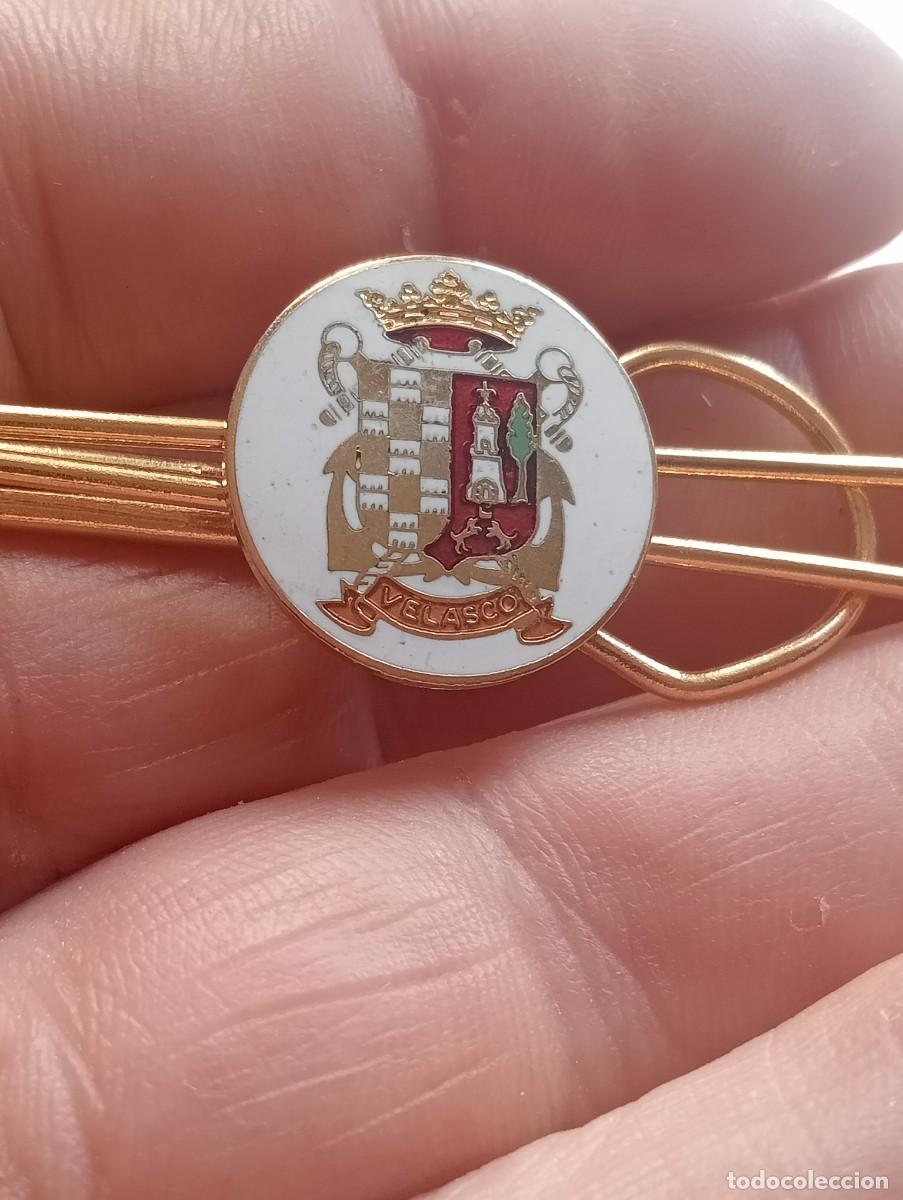 Militaria: PISACORBATAS L-11 BUQUE DESEMBARCO ANFIBIO VELASCO ARMADA ESPA&Ntilde;OLA MARINA ALFILER CORBATA INSIGNIA