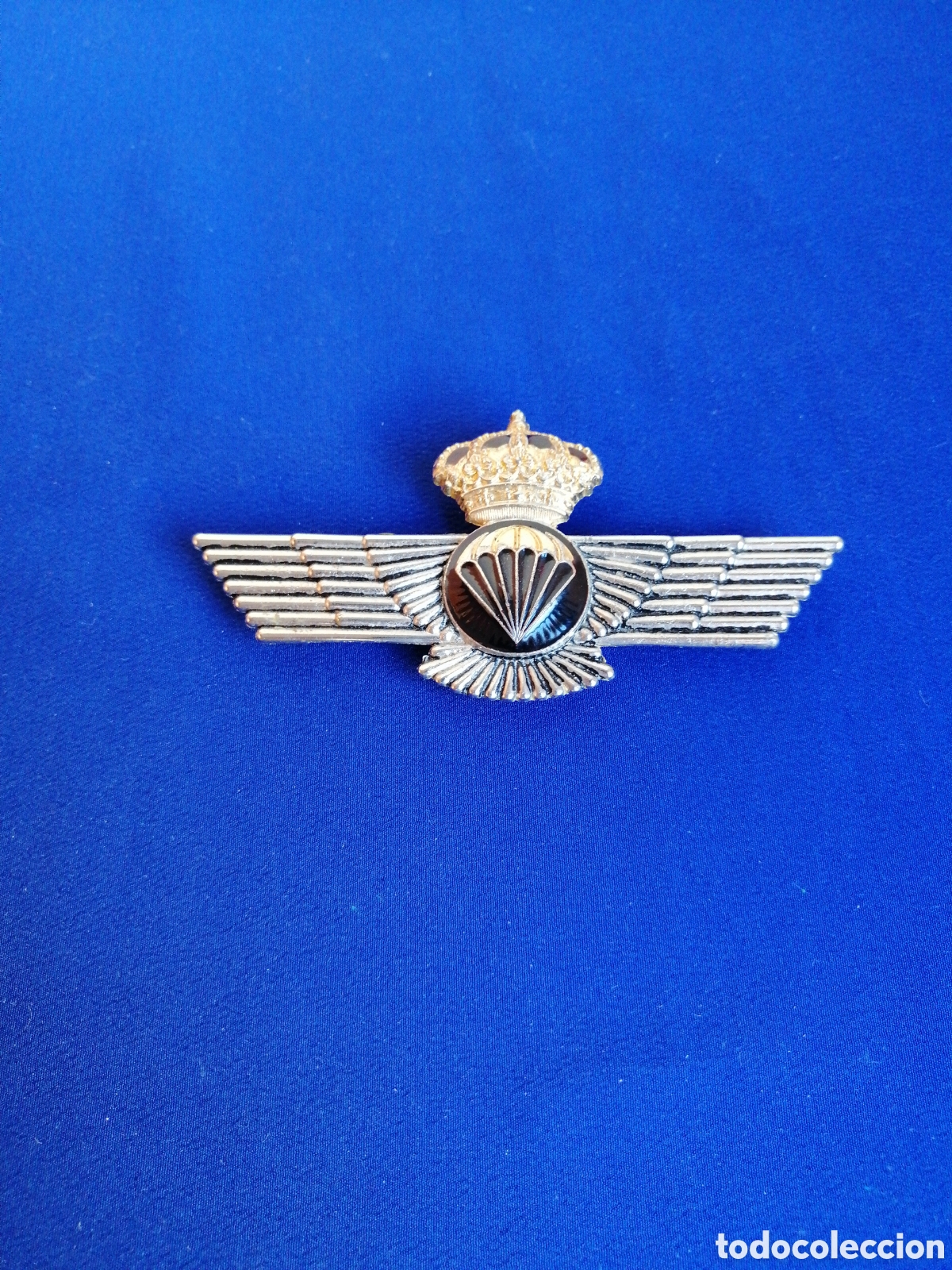 Militaria: EJ&Eacute;RCITO DEL AIRE ROQUISQUI EJERCITO ESPA&Ntilde;OL PARACAIDISTA ESMALTADO BRIGADA PARACAIDISTA PIN