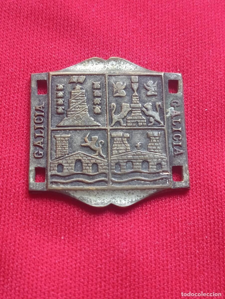 Militaria: INSIGNIA ESCUDO ANTIGUO GALICIA IDENTIFICAR