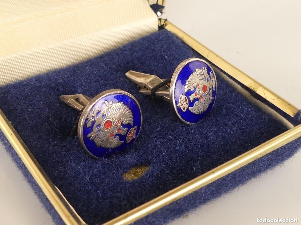 Militaria: Gemelos de Estado Mayor del Ej&eacute;rcito Espa&ntilde;ol - Foto 8