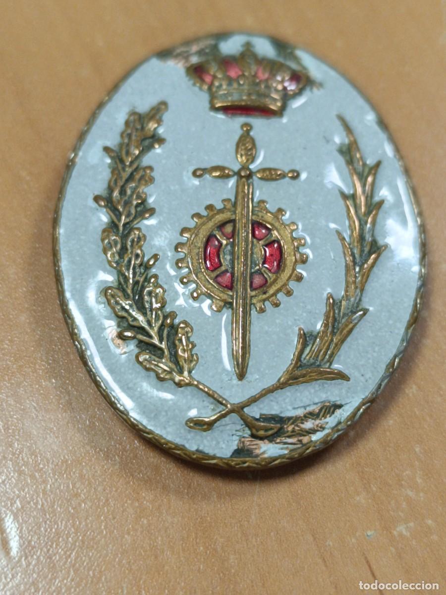 Militaria: ANTIGUA PLACA GUARDA DE PRISIONES, ESMALTE MAL, GRAN CALIDAD