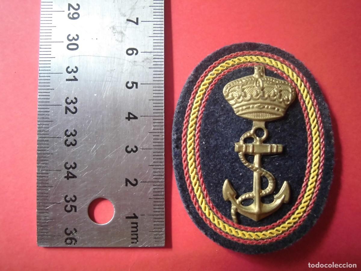 Militaria: DISTINTIVO MILITAR ARMADA ESPA&Ntilde;OLA 6,5 x 5 cm.