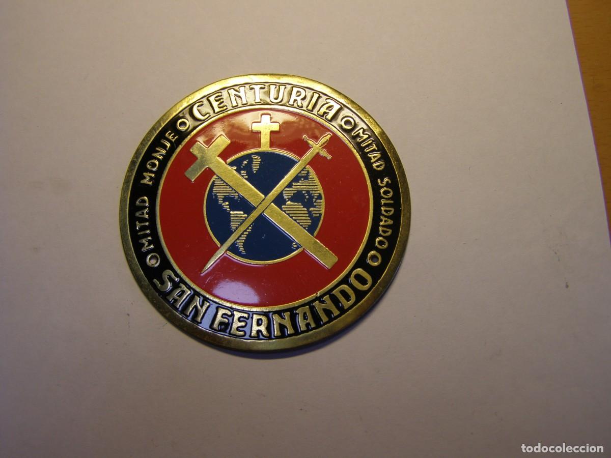 Militaria: Placa insignia de falange, CENTURIA SAN FERNANDO.