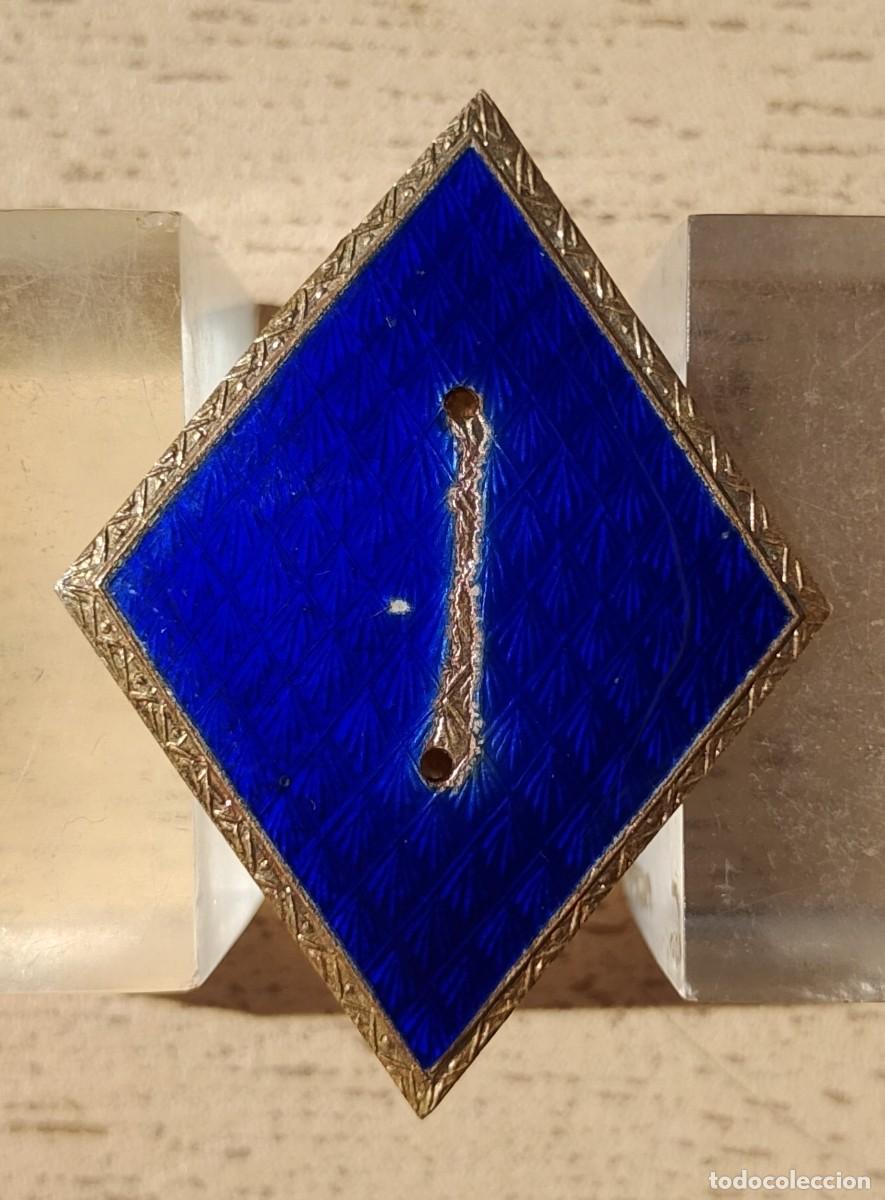 Militaria: Insignia Rombo de Solapa del Ejercito del Aire o Intendencia