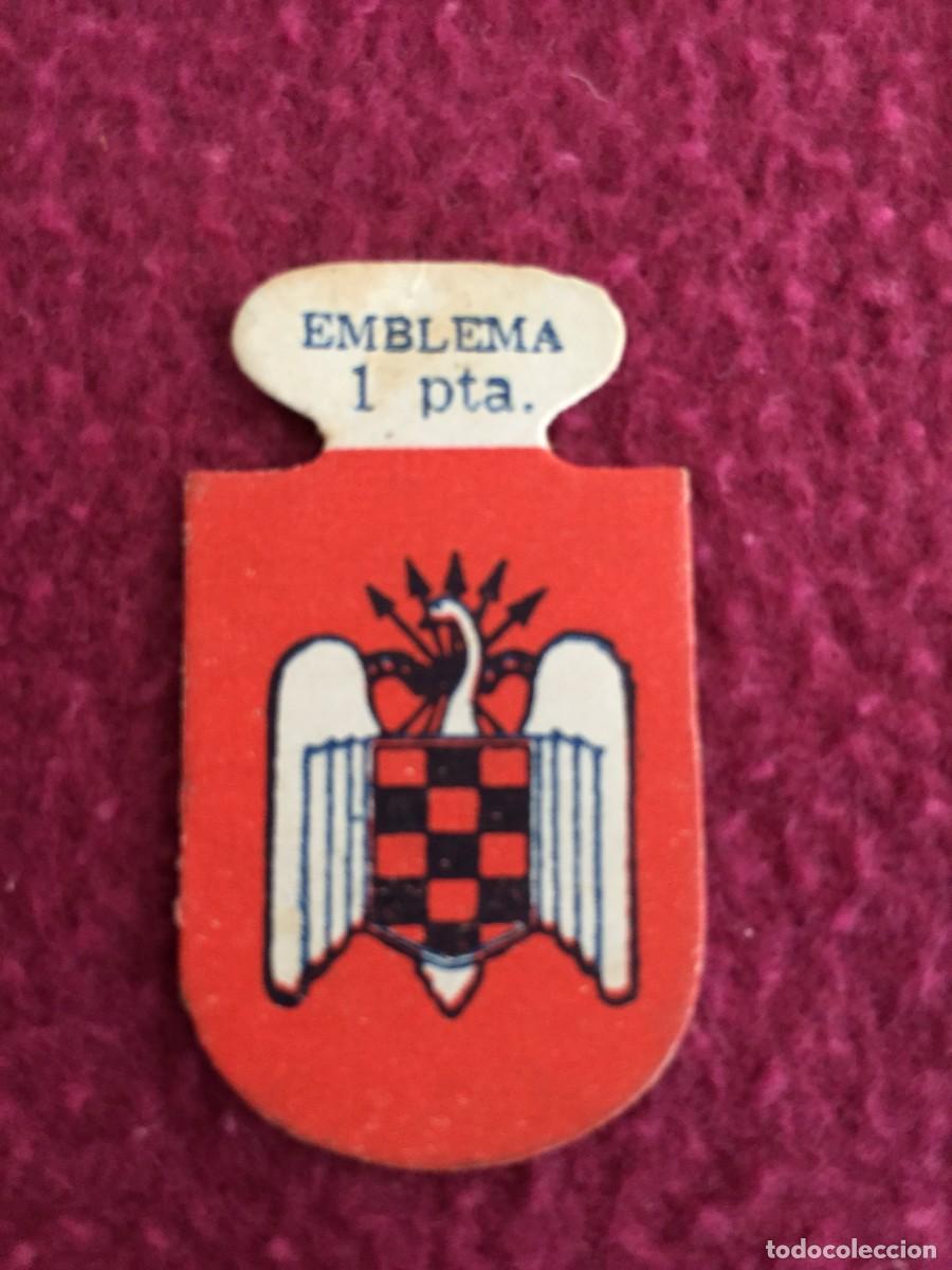 Militaria: Emblema 1 pta FRENTE DE JUVENTUDES - FRANCO-auxilio social-FALANGE &Aacute;guila