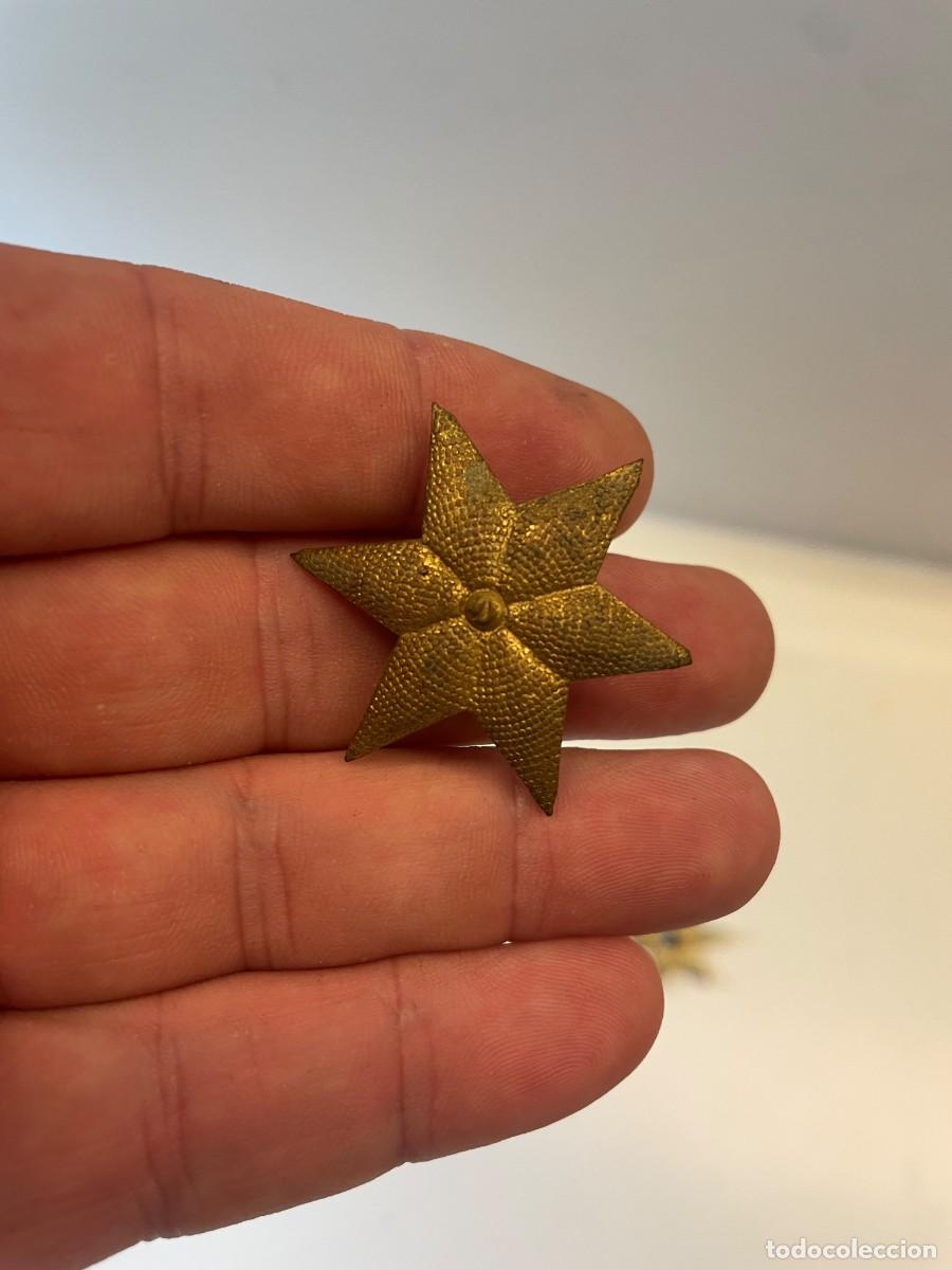 Militaria: Estrella 6 Puntas Ej&eacute;rcito Alfonso XIII (3,5cm)
