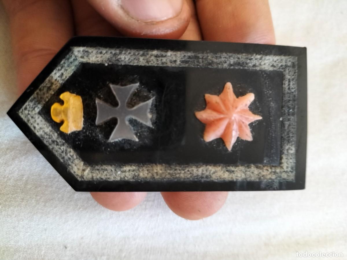 Militaria: INSIGNIA GALON METACRILATO COMANDANTEARMADA ESPA&Ntilde;OLA SANITARIO , SANIDAD , PERSONAL SANITARIO MARINA