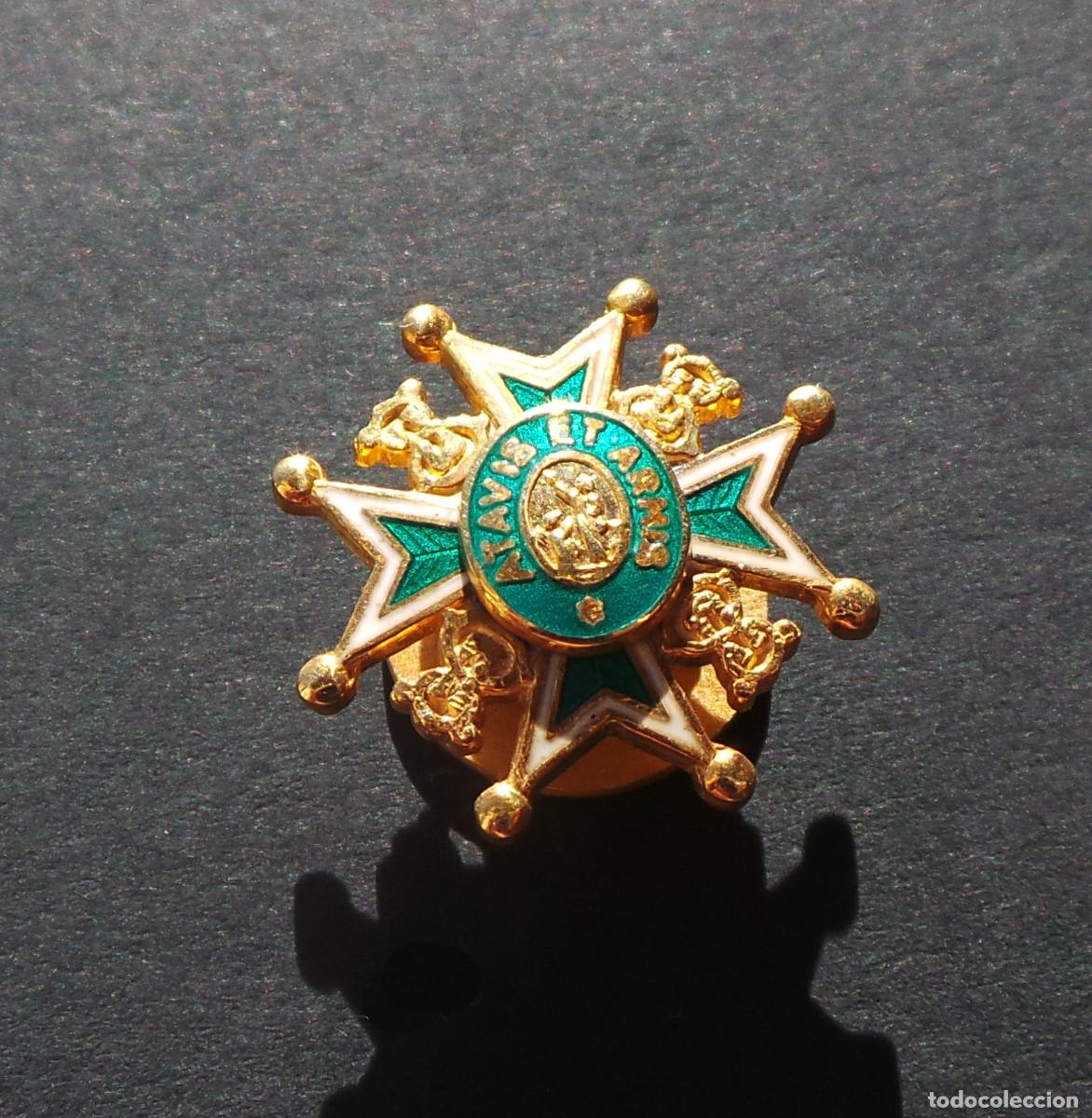 Militaria: MINIATURA DE LA ORDEN MILITAR Y HOSPITALARIA DE SAN L&Aacute;ZARO DE JERUSAL&Eacute;N.