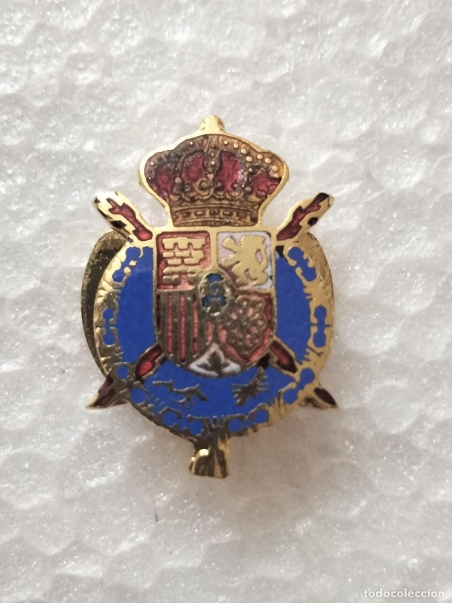 Militaria: Insignia de solapa Casa Real Espa&ntilde;ola, &eacute;poca Juan Carlos