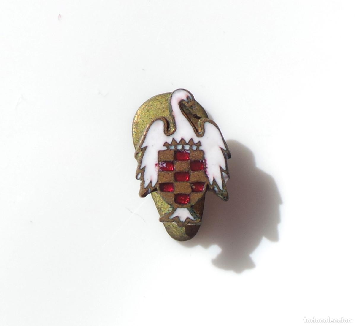 Militaria: INSIGNIA DE SOLAPA FRENTE DE JUVENTUDES O DE LA ORGANIZACI&Oacute;N JUVENIL ESPA&Ntilde;OLA (OJE).