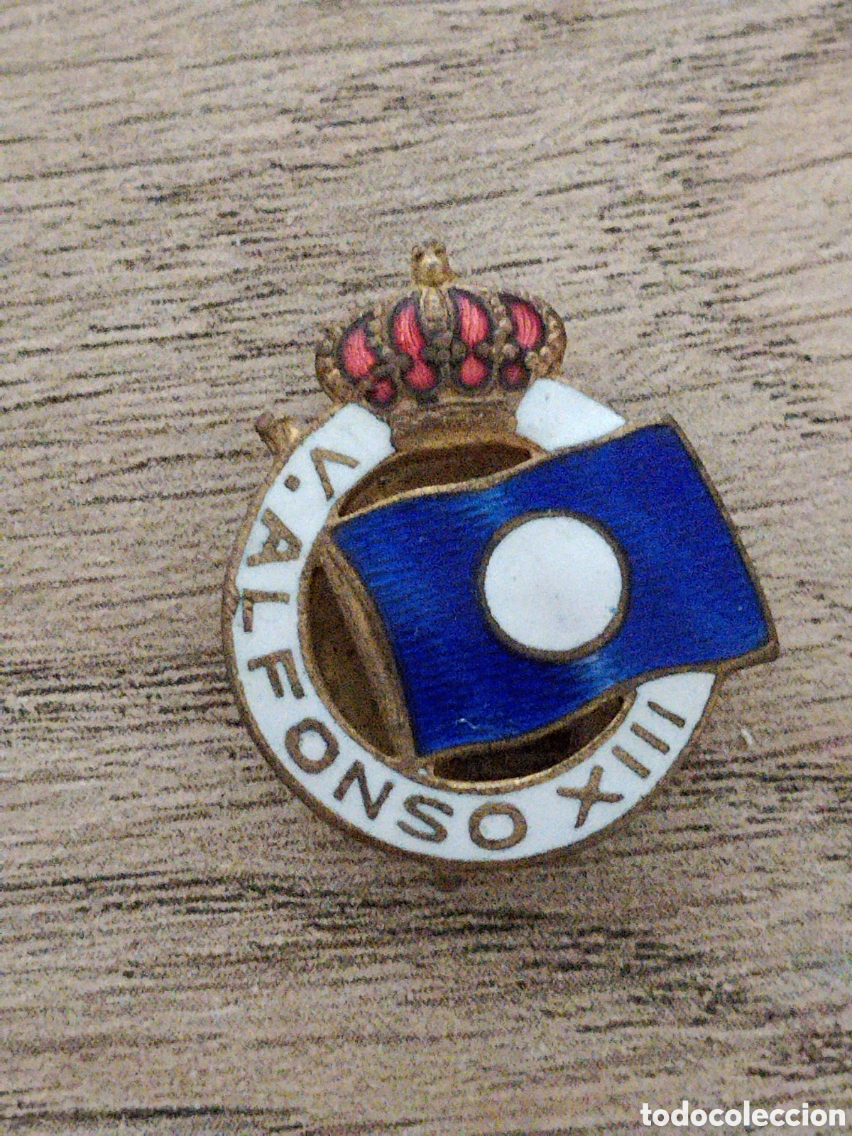 Military Antiques: Insignia militar Armada vapor Alfonso XIII.militar.almirante.marina de guerra.ejercito espa&ntilde;ol.guerr