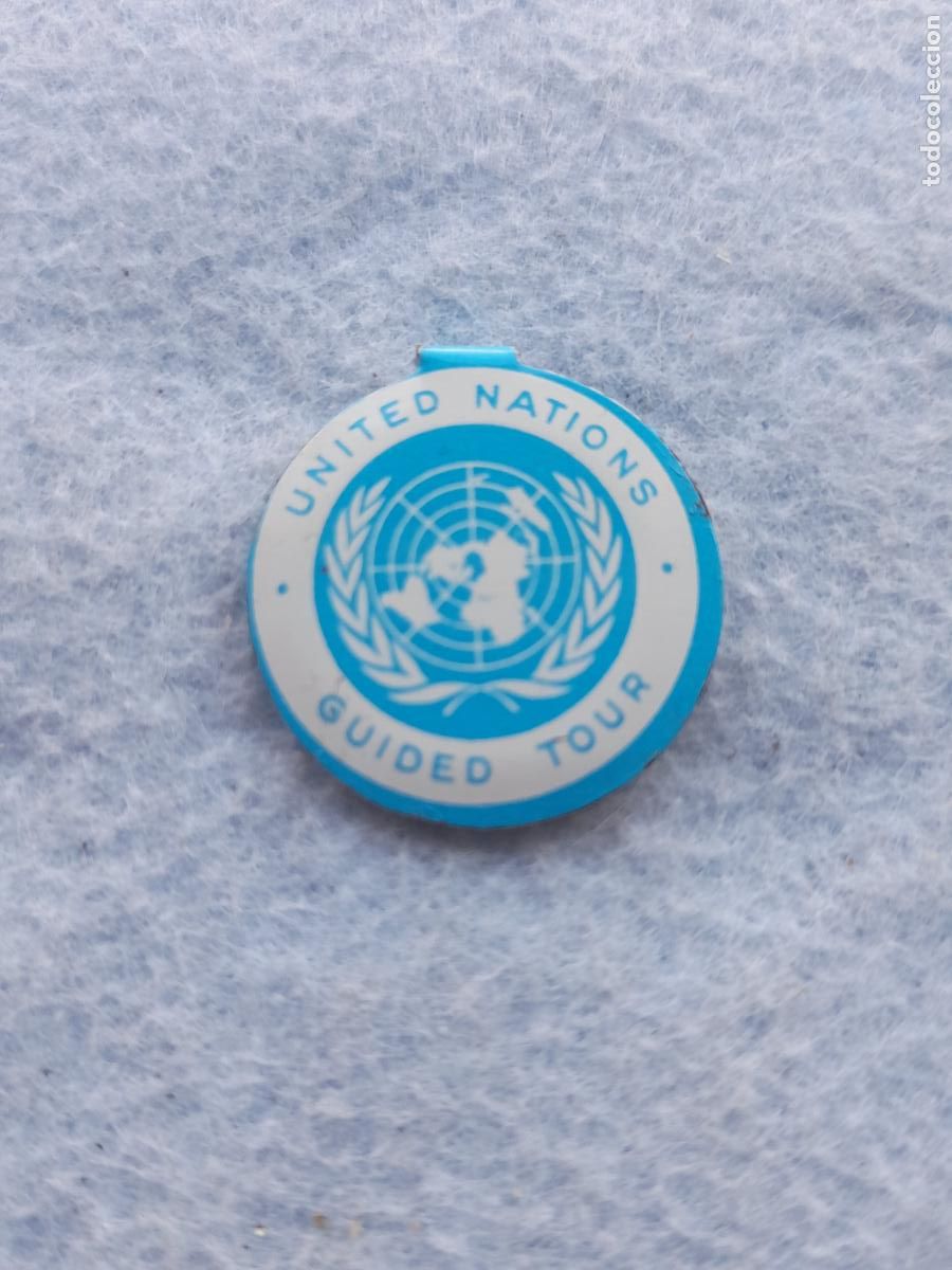 Militaria: Insignia Naciones Unidas. Metal.