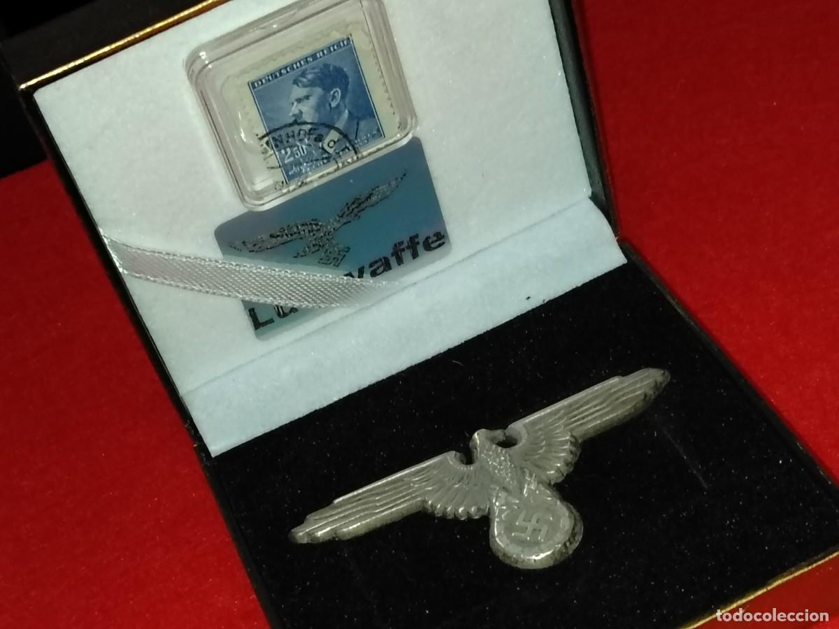 Militaria: ANTIGUA INSIGNIA DE SOMBRERO &Aacute;GUILA ALEMANA DE LA SEGUNDA GUERRA MUNDIAL