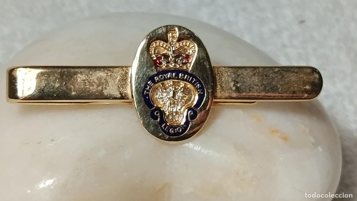 Militaria: ANTIGUA INSIGNIA PISACORBATAS MILITAR THE ROYAL BRITISH LEGION RBL ASOCIACION MILITAR BRITANICA