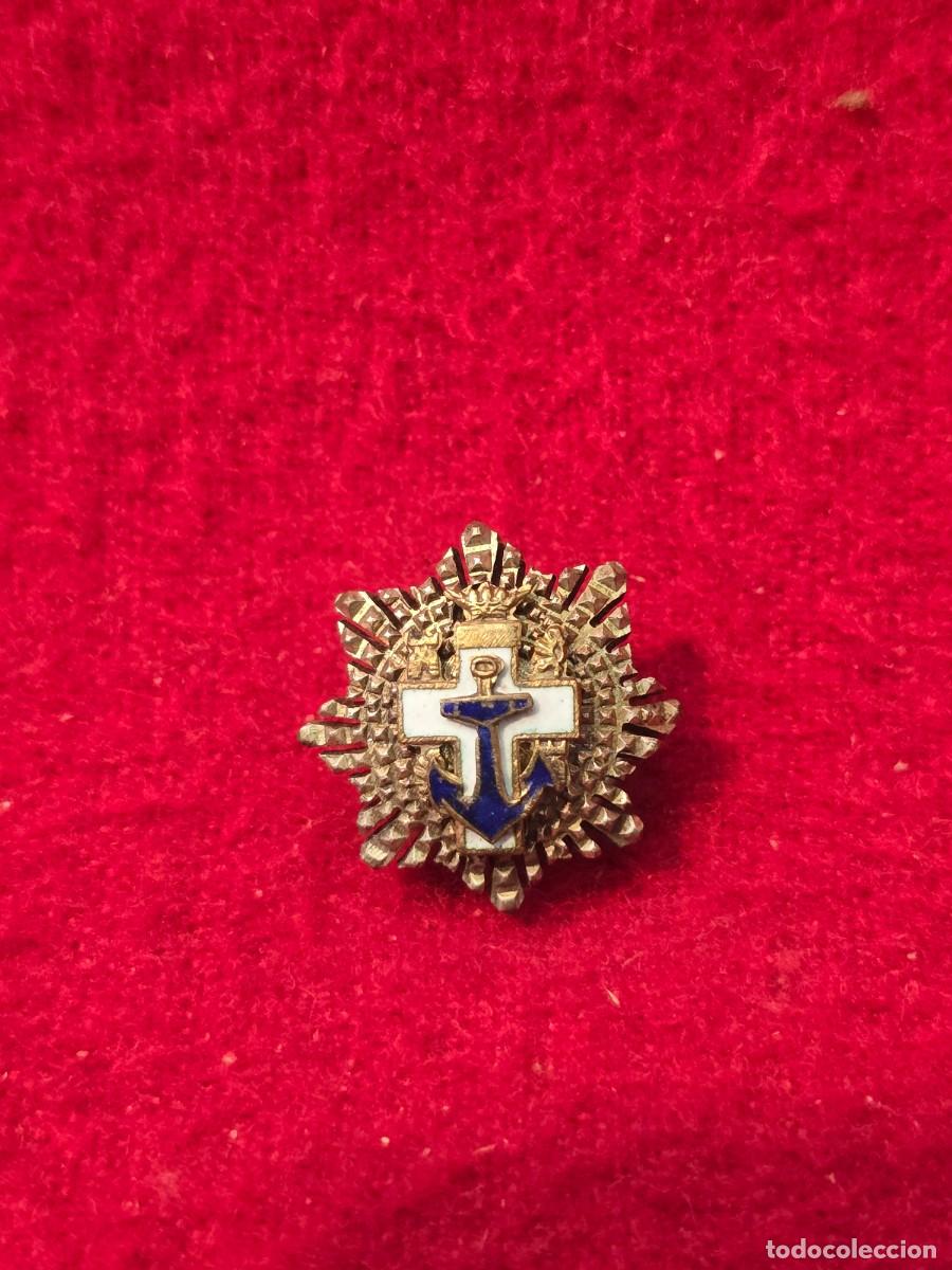 Militaria: PIN INSIGNIA DE HOJAL DE ORDEN DE MERITO NAVAL