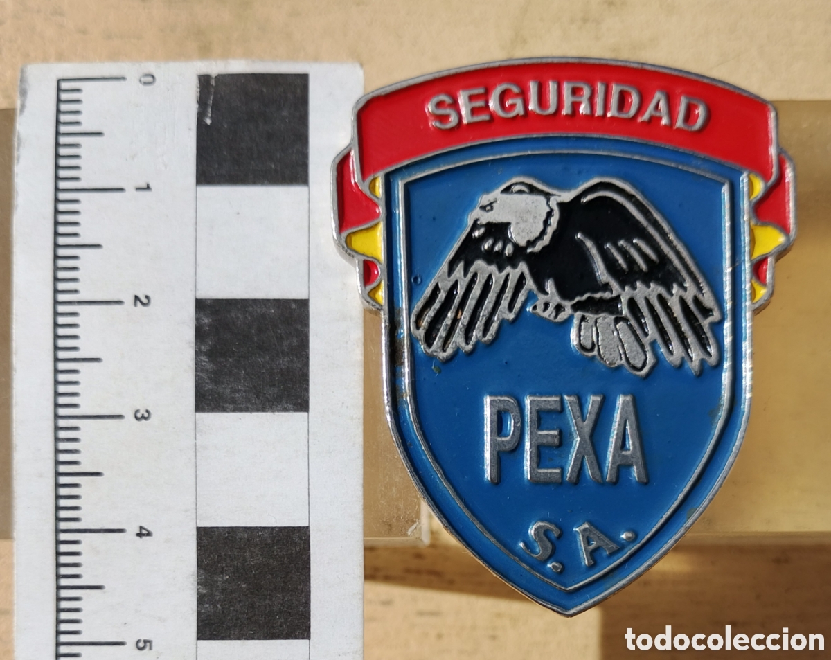 Militaria: Insignia Seguridad Pexa S.A. - Foto 3