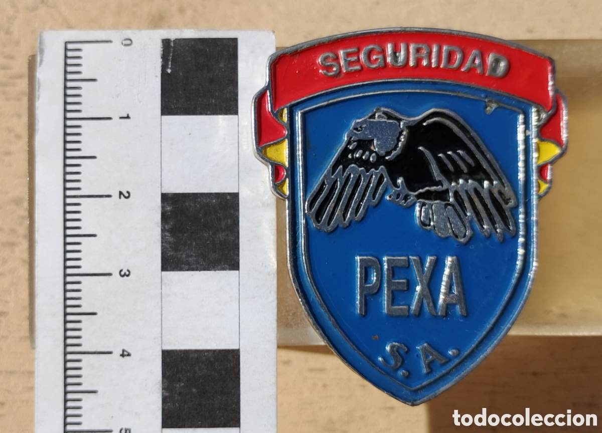 Militaria: Insignia Seguridad Pexa S.A. - Foto 3