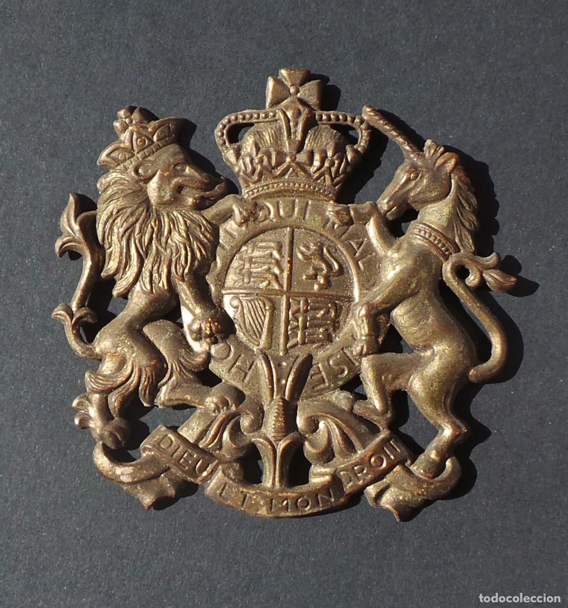 Militaria: INSIGNIA DE GORRA, CUERPO DE SERVICIO GENERAL (GENERAL SERVICE CORPS O GSC). EJ&Eacute;RCITO BRIT&Aacute;NICO