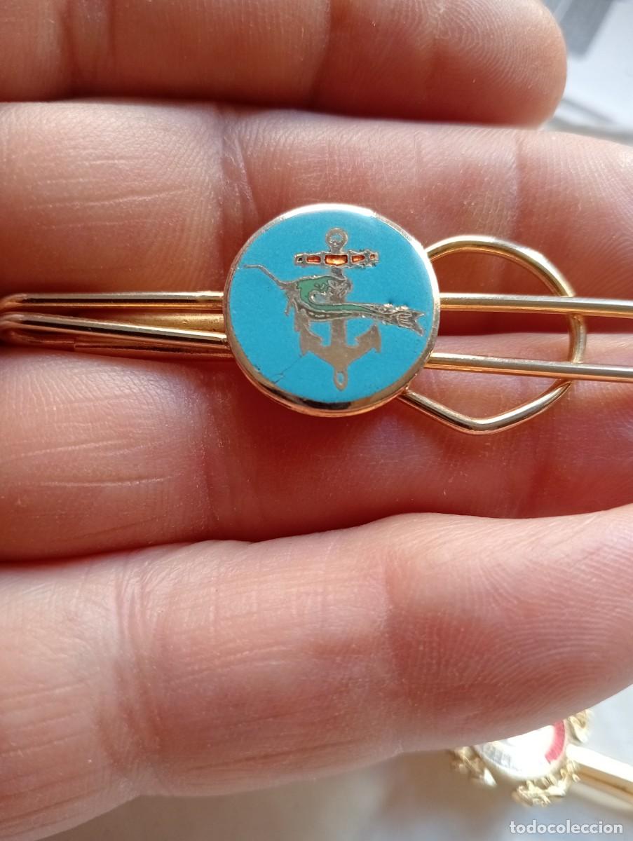 Militaria: PISACORBATAS FLOTILLA SUBMARINOS IDENTIFICAR ESPA&Ntilde;OLA MARINA ALFILER INSIGNIA ESMALTADA