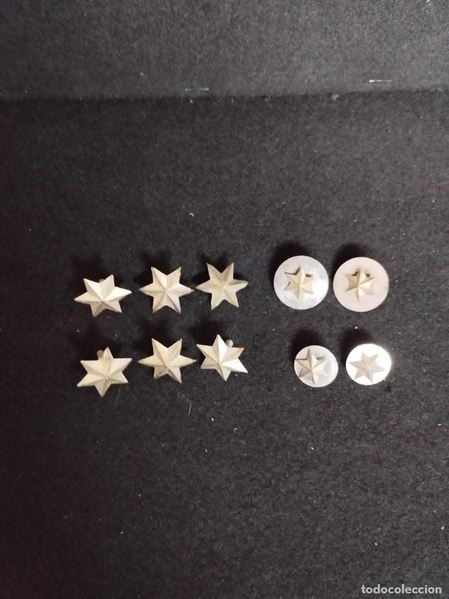 Militaria: CONJUNTO DE ESTRELLAS OFICIALES EJERCITO ESPA&Ntilde;OL