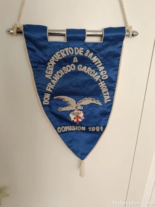 Militaria: Bander&iacute;n &Uacute;nico 1981 Director Aeropuerto SCQ Santiago Lavacolla Garc&iacute;a-Hortal Colecci&oacute;n Ol&iacute;mpica COE