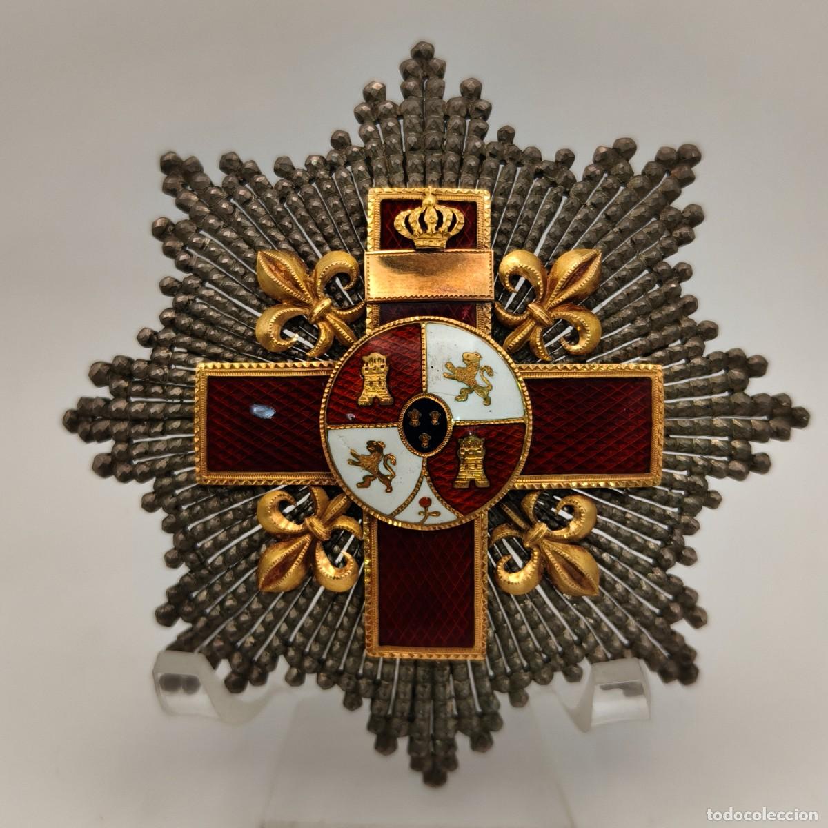 Military Antiques: Gran Cruz Placa Orden M&eacute;rito Militar Roja