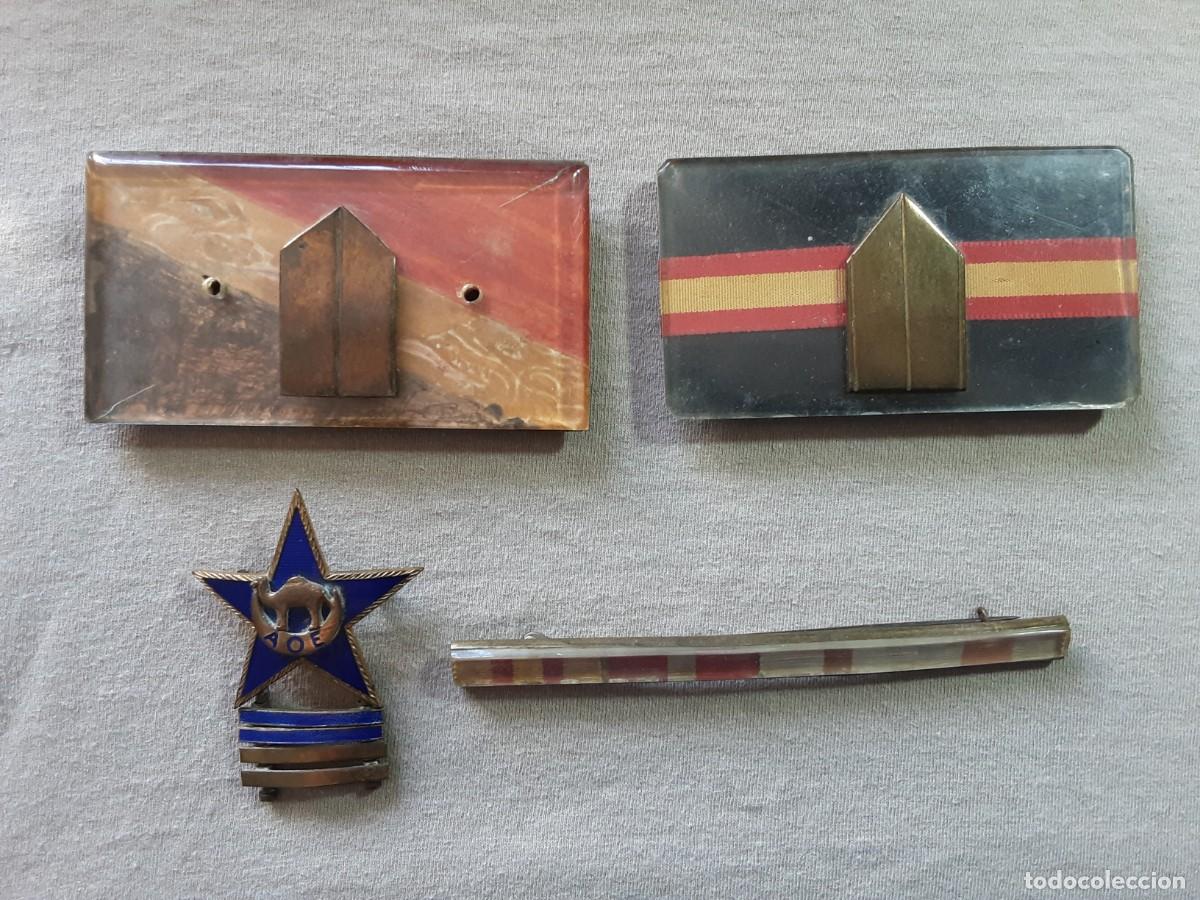 Militaria: Lote Legi&oacute;n Espa&ntilde;ola - Hist&oacute;rico Conjunto de un Brigada CL. S&aacute;hara, Sidi Ifni.