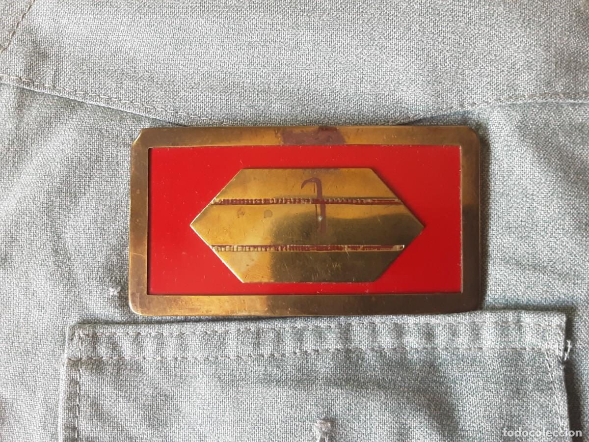 Militaria: Galleta de Pecho de Sargento de La Legi&oacute;n - II Bandera &rdquo;Carlos I&rdquo;, 1.&ordm; Tercio a&ntilde;o 70-80