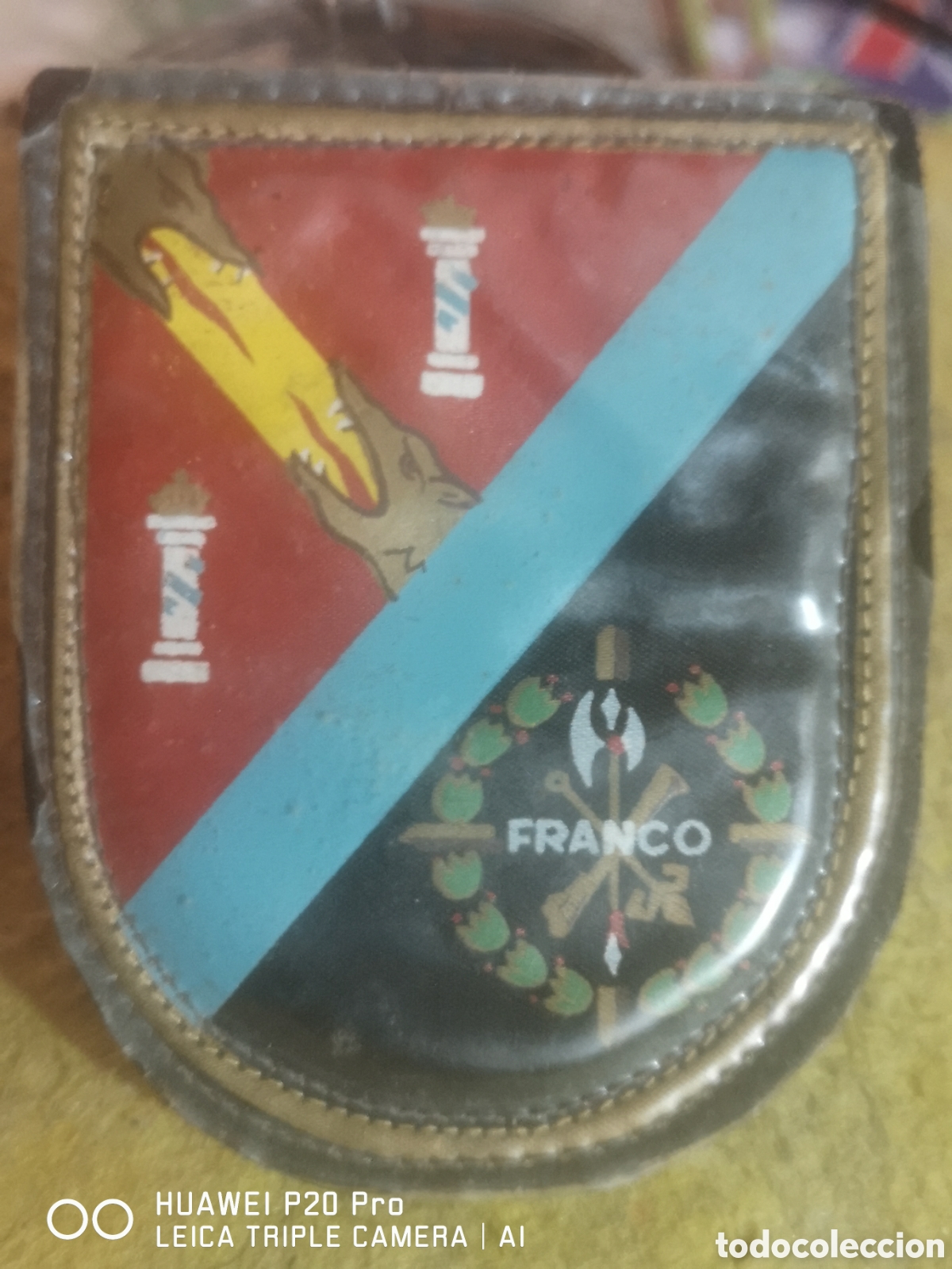 Military Antiques: ESCARAPELA IX BANDERA FRANCO