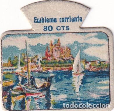 Militaria: EMBLEMA AUXILIO SOCIAL - SERIE M N&ordm; 6 - MALLORCA - 30 CTS