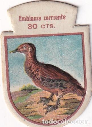 Militaria: GANSO DEL NORTE AUXILIO SOCIAL CORRIENTE SERIE P 8 EMBLEMA INSIGNIA GUERRA CIVIL POSGUERRA