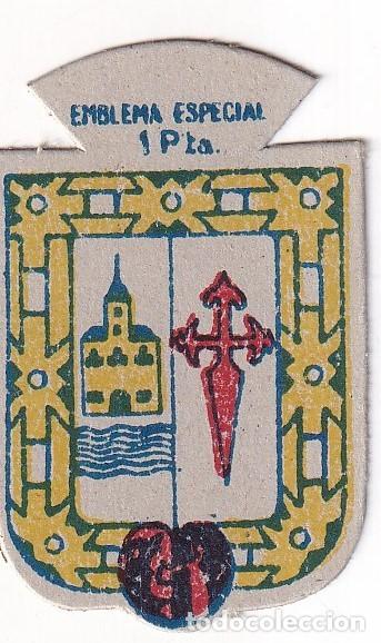 Militaria: Emblema auxilio social, especial 1 pts, serie X, N&ordm; 14, ARANJUEZ