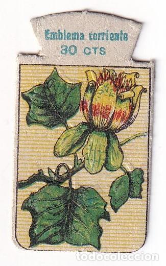 Militaria: TULIPERO DE VIRGINIA AUXILIO SOCIAL CORRIENTE SERIE L 3 EMBLEMA INSIGNIA GUERRA CIVIL POSGUERRA