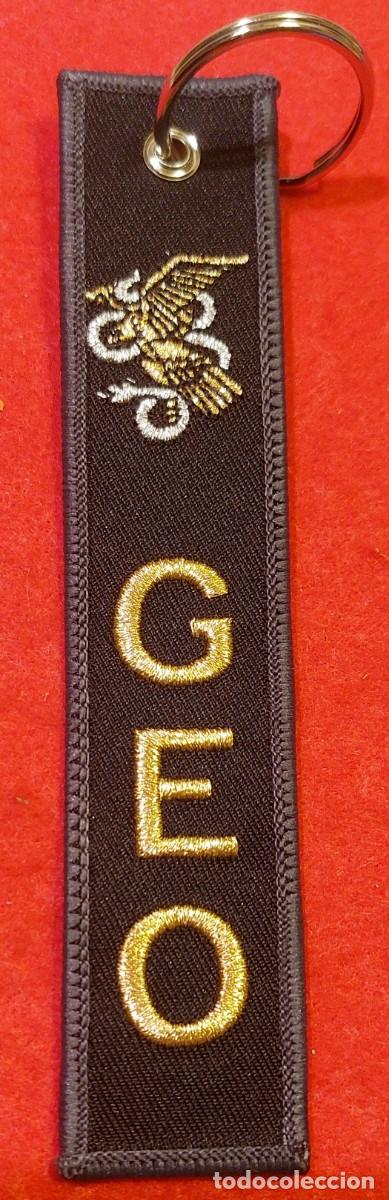 Militaria: LLAVERO POLICIA G.E.O.