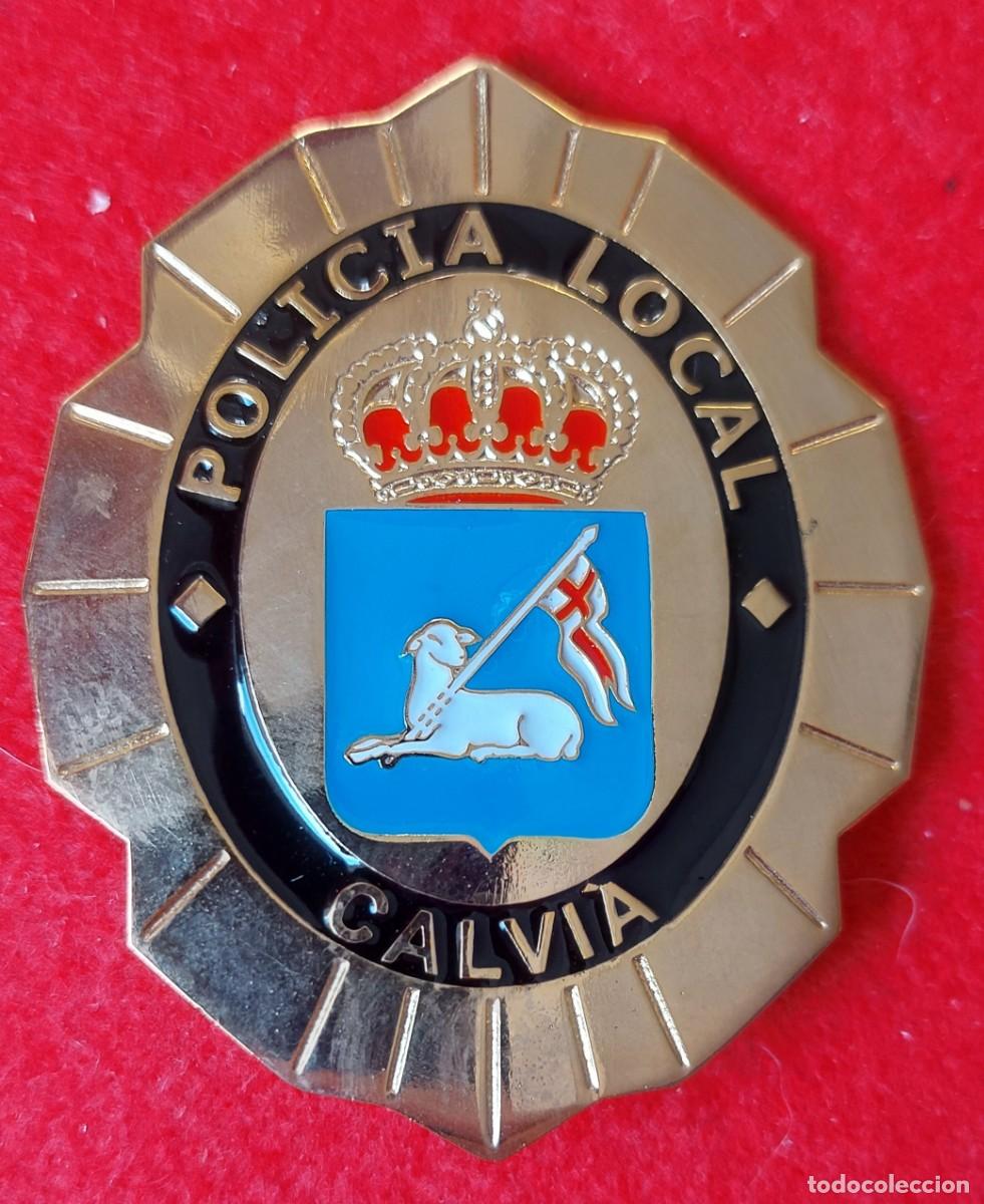 Military Antiques: placa policia local de calvia, a&ntilde;os 2000