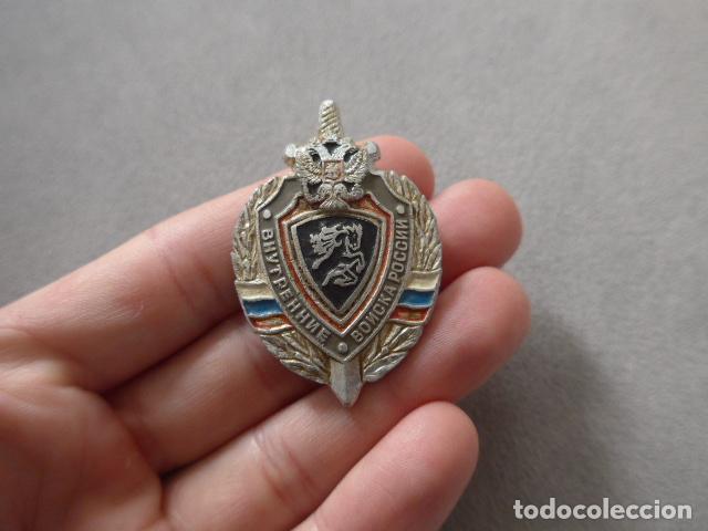 Militaria: Antigua insignia o emblema ruso del Distrito del Caucaso Norte, Rusia.