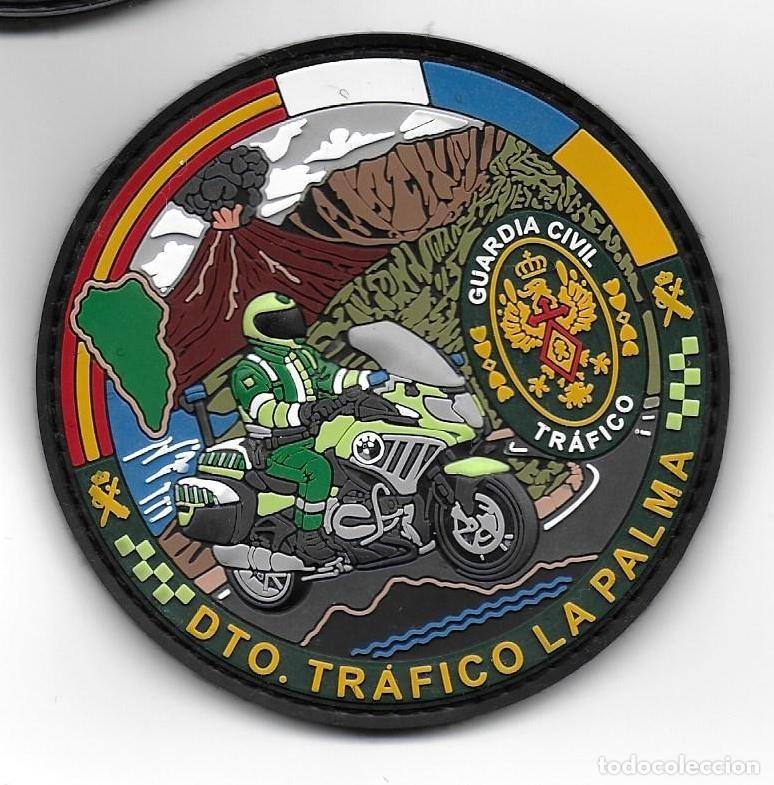 Militaria: insignia POLICIA GUARDIA CIVIL TRAFICO LA PALMA
