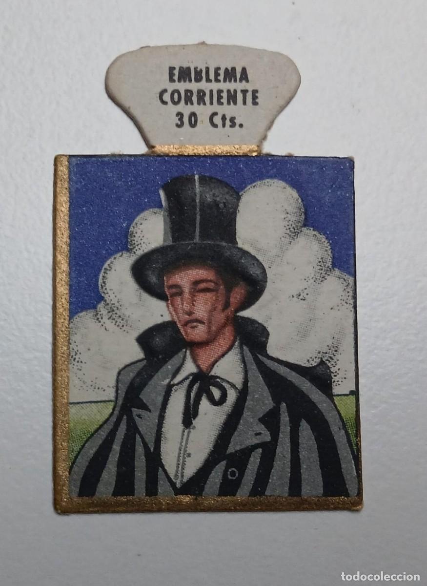 Militaria: Emblema auxilio social, CORRIENTE 30 CTS, serie H, N&ordm; 14, CATALU&Ntilde;A, ESTUDIANTE DE VICH.