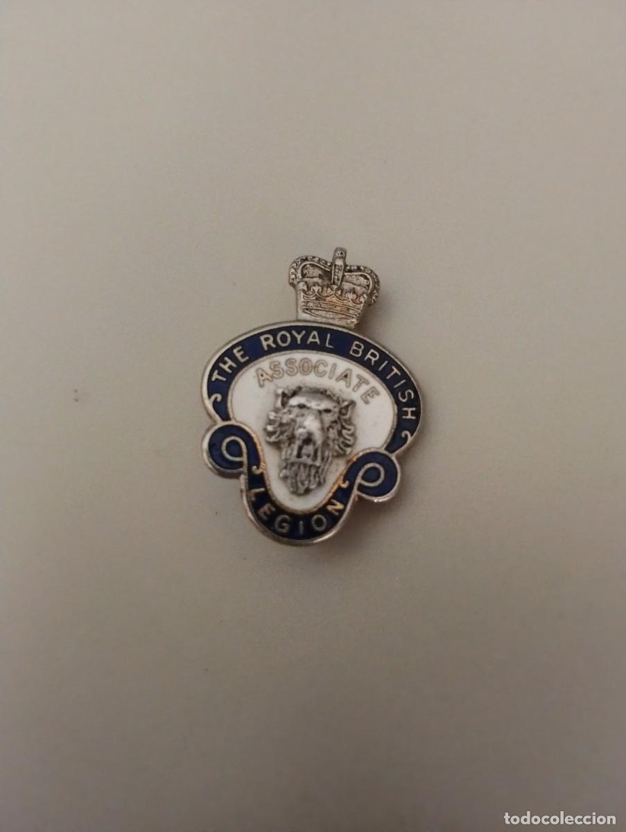 Militaria: Insignia solapa real legi&oacute;n brit&aacute;nica