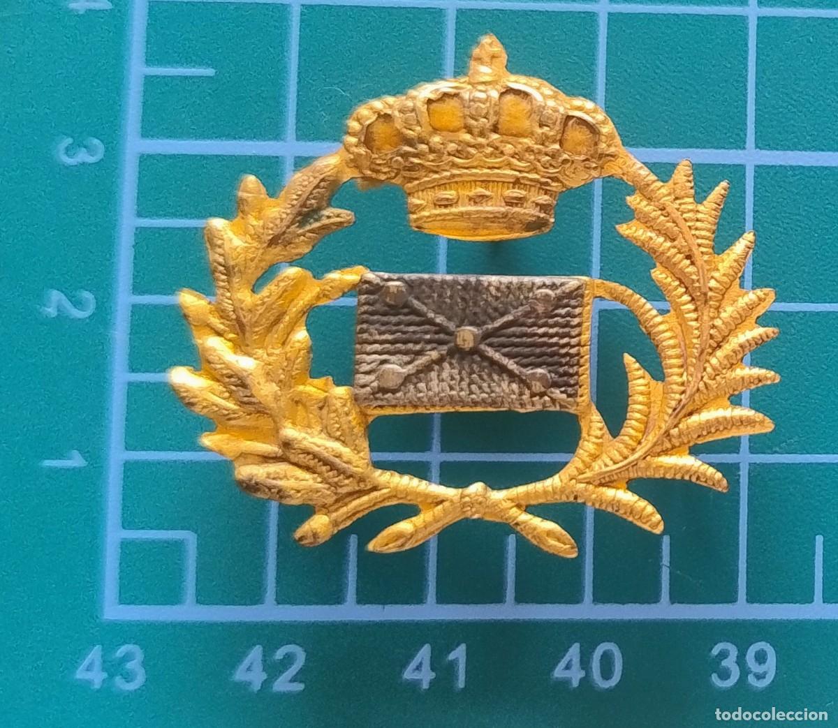 Militaria: INSIGNIA CORREOS TELEGRAFOS ALFONSINA