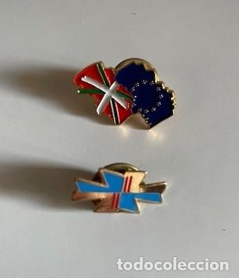 Militaria: 2 Pins de solapa - sin identificar